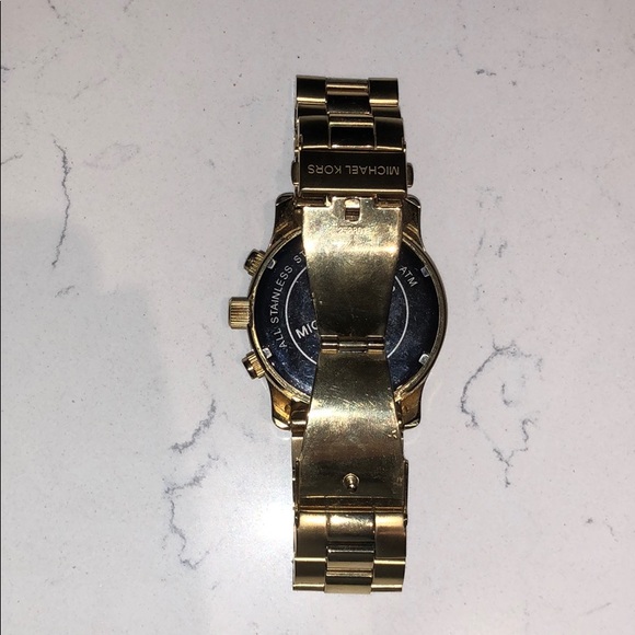 Michael Kors Chrono Champagne Dial Men’s Watch - Picture 3 of 4